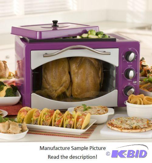 Ginnys Brand 10 in 1 Everything Oven - Purpl...