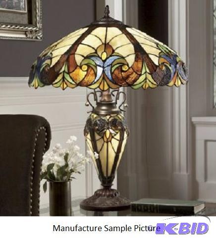 Stained Glass Halston Lamp -&nbspReminiscent...