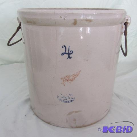 Red Wing No 4 Crock
