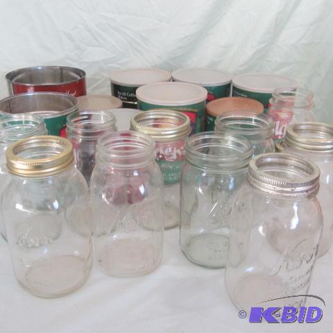 Tins, Canning Jars
