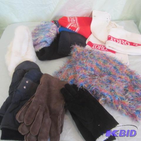 Gloves, Mittens, Hats, Scarves