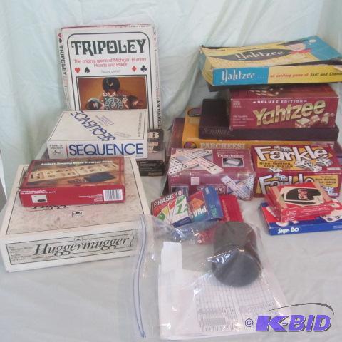 Board, Card Games