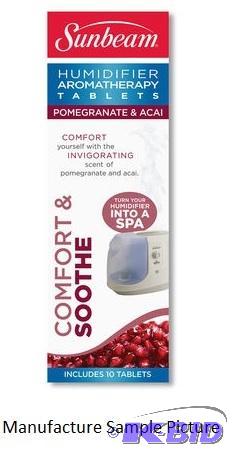 Sunbeam Humidifier Aromatherapy Tablets - Pom...