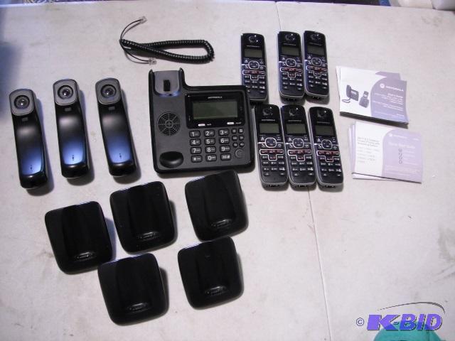 Motorola Phone Parts - 6 cordless handset pie...