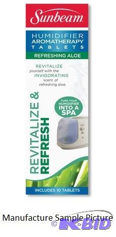 Sunbeam Humidifier Aromatherapy Tablets - Ref...