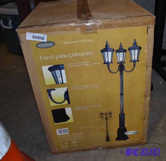 lot 22 image: Chandler Nantucket collection Outdoor Post La...