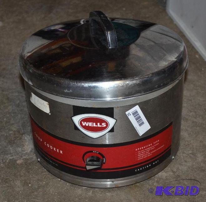 lot 25 image: Wells soup warmer model LLSC-11...