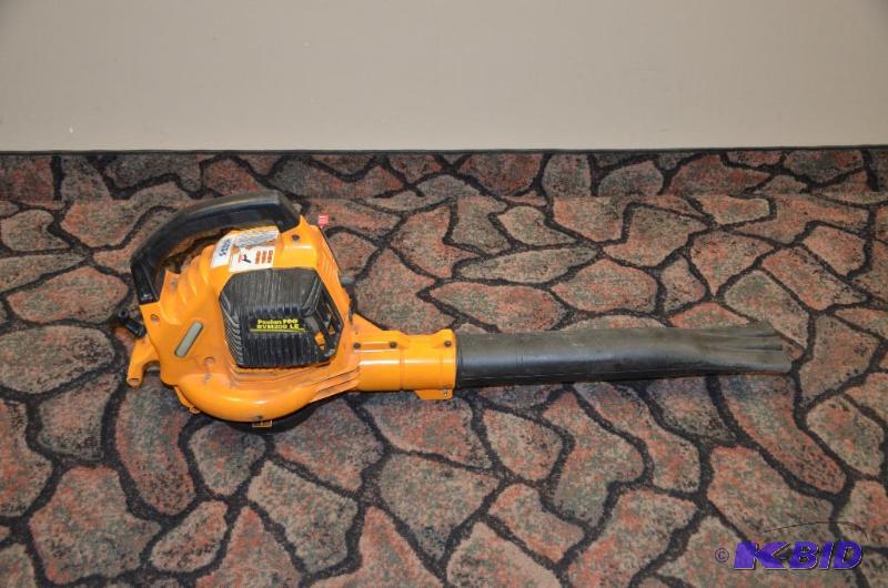 lot 27 image: Poulon leaf blower model BVM200LE, not tested...