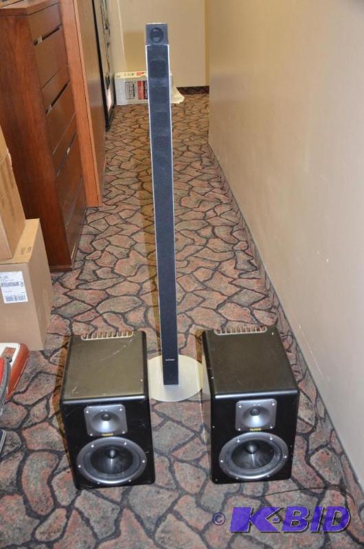 lot 30 image: Two Tapco S-8 Active Studio Monitor system an...