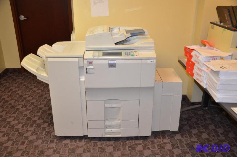 lot 38 image: Ricoh Aficio MP 6500 copier, currently in use...