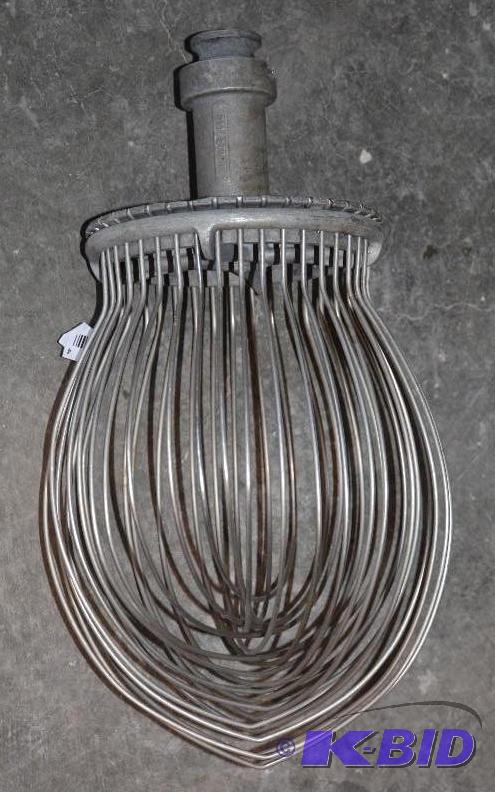 lot 4 image: Blakeslee commercial 60 qt mixer whip attachm...