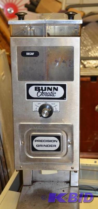 lot 45 image: Bunn model G92 coffee grinder, 120 volts, 9.4...