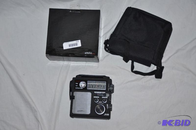 lot 111 image: Eton model FR-300 AM FM TV  Weather reciev...