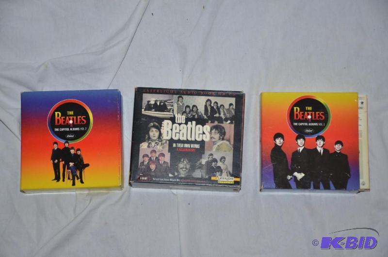 lot 114 image: The Beatles 10 cds of their music and one au...
