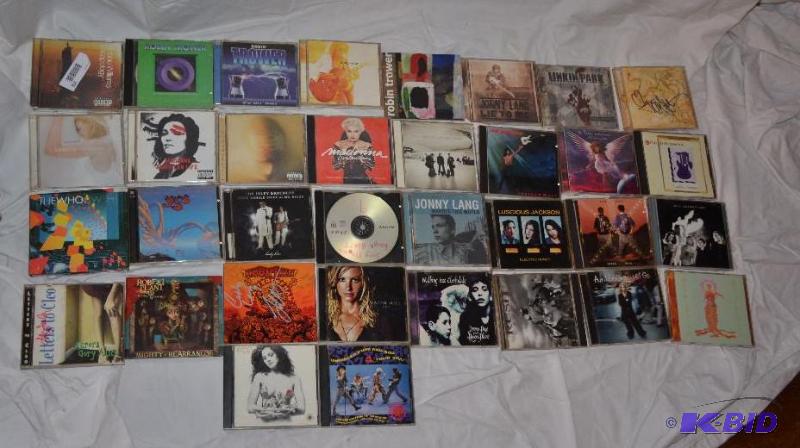 lot 156 image: 3 Autographed cds -  &quotLetters to Cl...