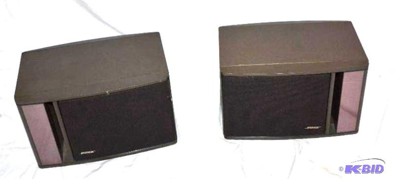 lot 168 image: 2 Bose speakers model 141...