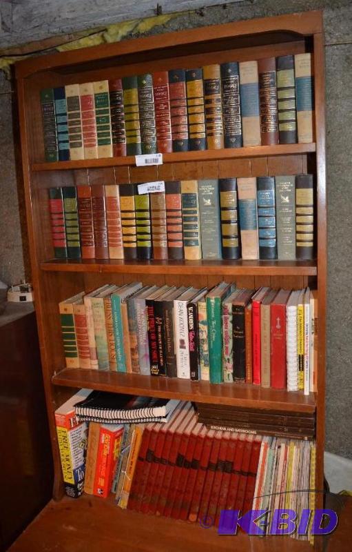lot 179 image: All books on bookshelf Readers digest condens...