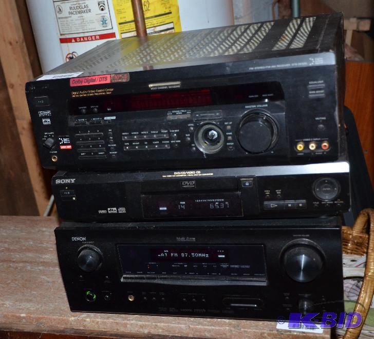 lot 185 image: Electronics - Stereo receiver Sony model STR-...