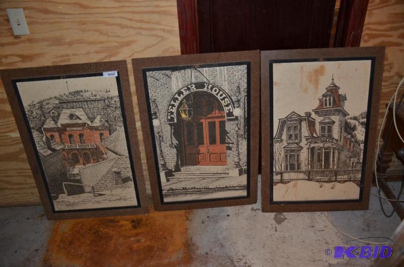 lot 192 image: 3 prints from Colorado 36x24...