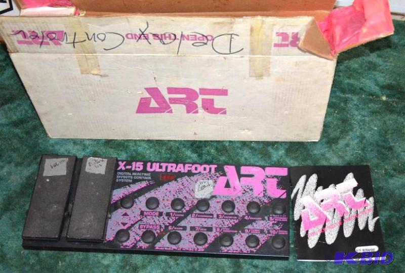 lot 229 image: Art X-15 digital realtime effects control sys...