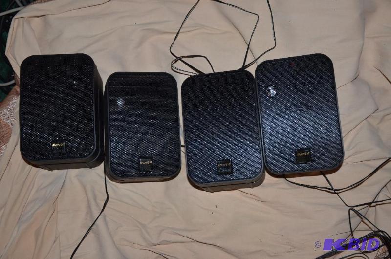 lot 235 image: four Advent powered speakers model 1682 K965...