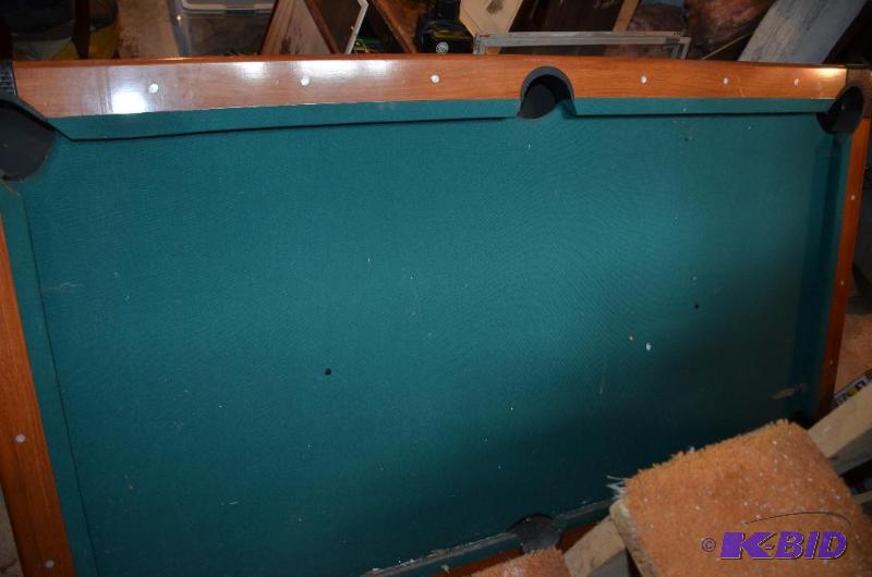 lot 267 image: Mizerak pool table. 79x48". This is not ...