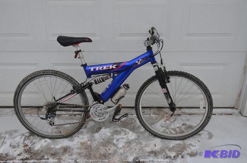 lot 284 image: Trek Y-11 mountain bike vintage bicycle - 26&...