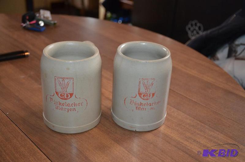 lot 289 image: 2 German Steins...