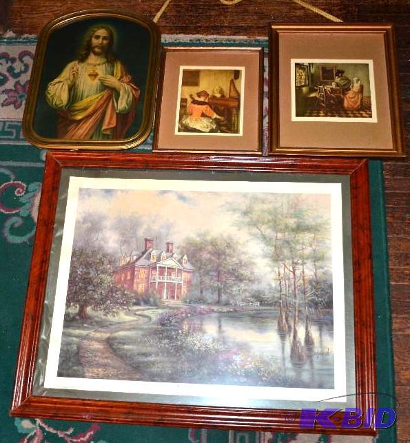 lot 300 image: framed signed print &quotThe Shirley Plantat...