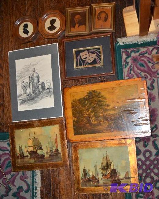 lot 316 image: Art work as pictured...