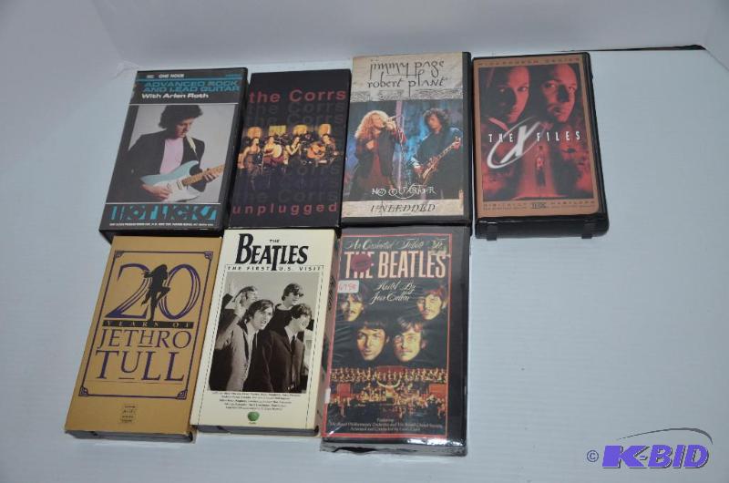 lot 322 image: Collectible VHS - The Beatles still in origin...