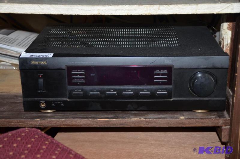 lot 35 image: Sherwood AM  FM Stereo Receiver RX-4103, pow...