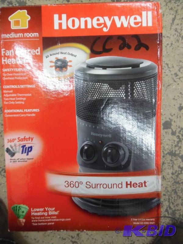 Fan forced heater