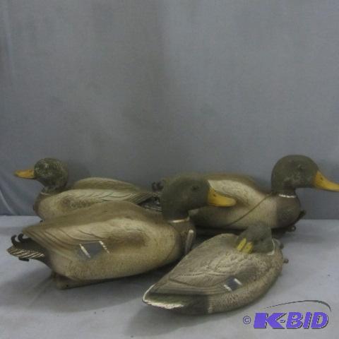 lot 103 image: Mallard Decoys