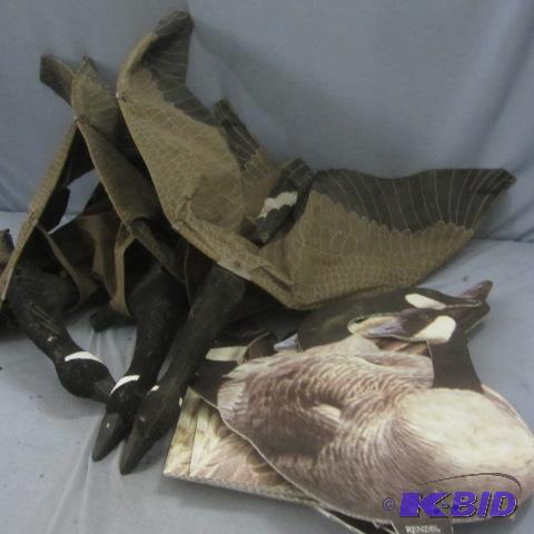 lot 107 image: Goose Decoys