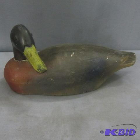 lot 110 image: Vintage Styrofoam Duck Decoy
