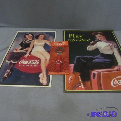 lot 166 image: Coca-Cola Signs, Opener