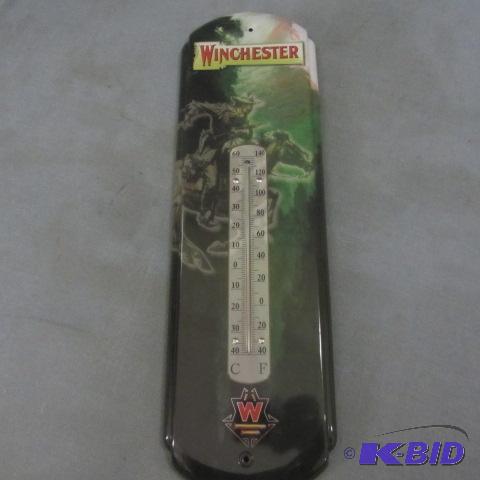 lot 178 image: Winchester Thermometer Pony Express