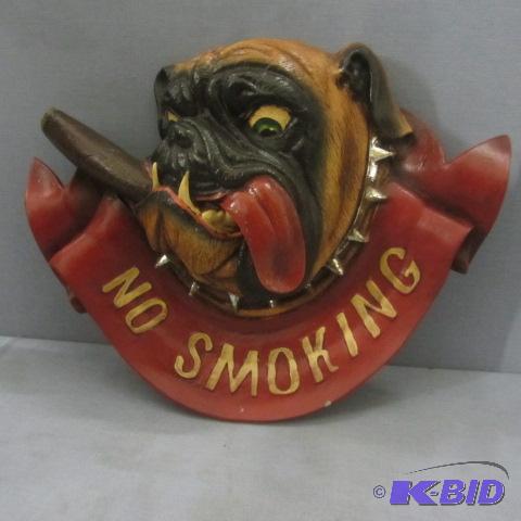 lot 185 image: No Smoking Bulldog