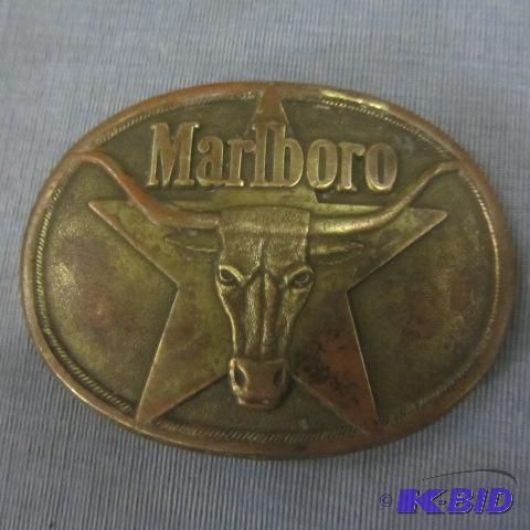 lot 198 image: Marlboro Belt Buckle
