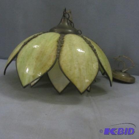 lot 2 image: Tulip Hanging Lamp