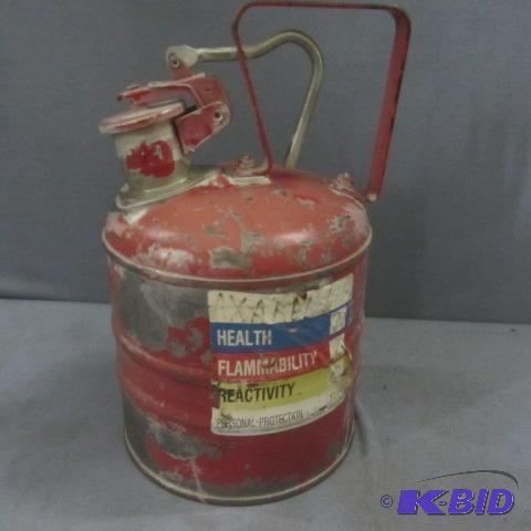 lot 219 image: Just Rite Gallon Gas Can