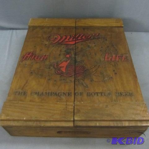 lot 225 image: Miller High Life Shadowbox