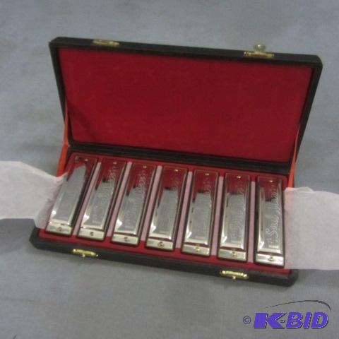 lot 228 image: Soul Man Harmonica Set