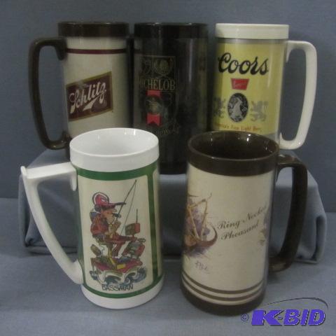lot 31 image: ThermoServ Beer Mugs