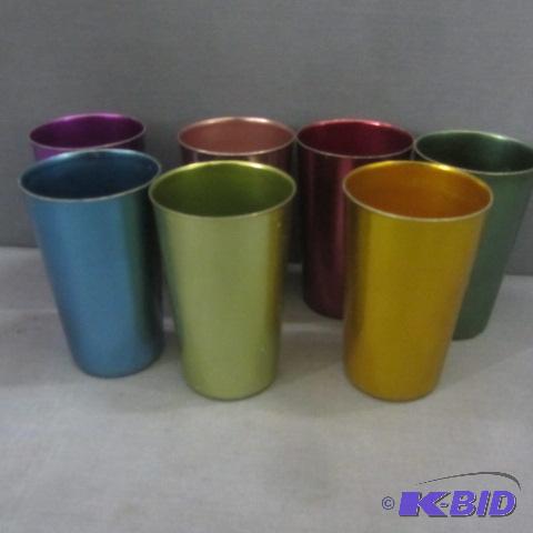 lot 49 image: Vintage Aluminum Glasses