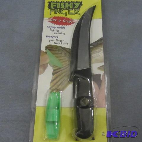 lot 90 image: Fishy Finger Filet Knife