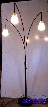 Three Headed Floor Lamp -&nbsp12&quot diam....