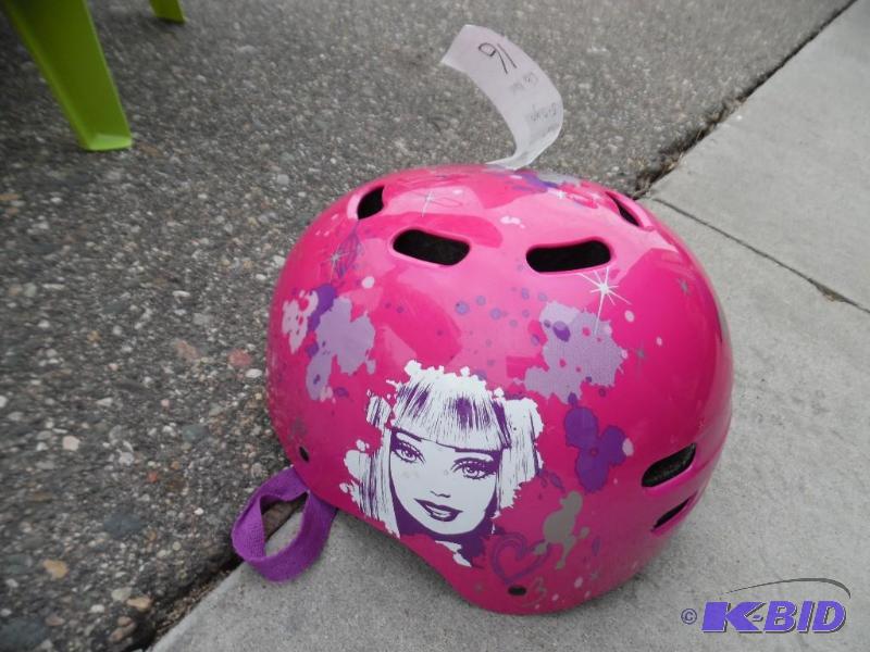 Girls Barbie Helmet