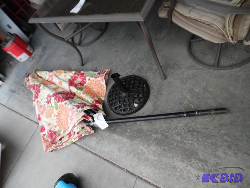Patio Umbrella With Base